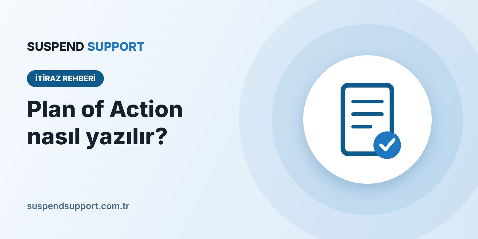 Amazon Plan of Action nasıl yazılır?